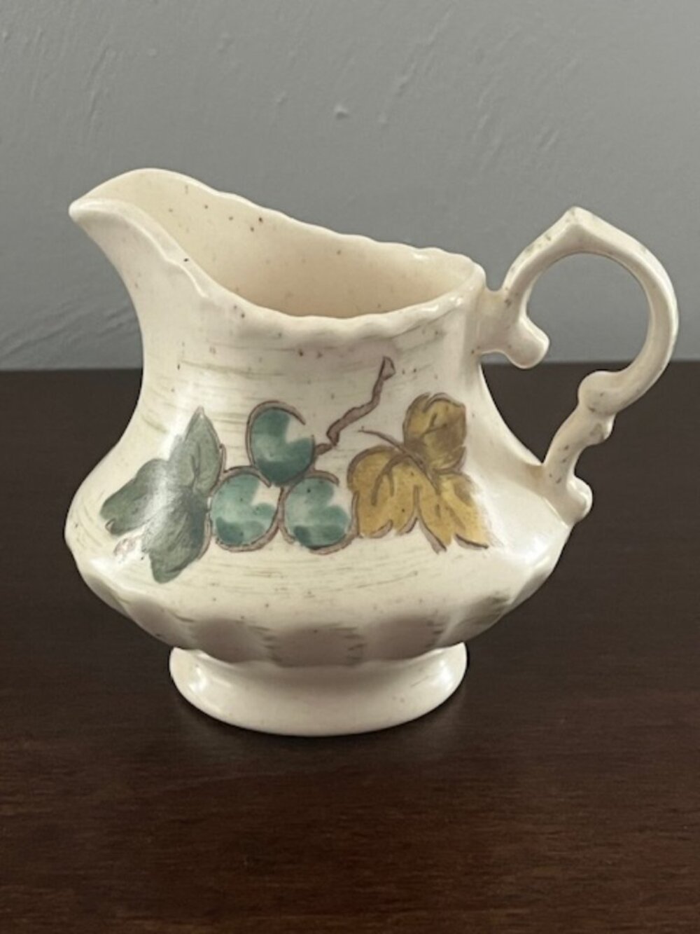 Metlox Vernon Ware Creamer Vineyard Pattern Made in California